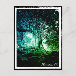 Hukvaldy - Cartão postal Beech Tree, Morava, Czec