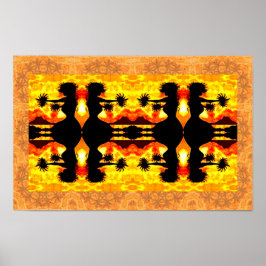 Hula Girls Impressão, Papel Poster (Matte)