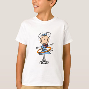 Hula Hoop Stick Figura T-shirts e presentes