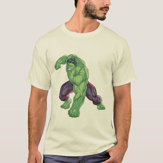 Hulk Smash Graphic T-Shirt (Frente)