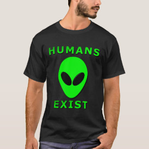 Humanos existem camisetas masculinas
