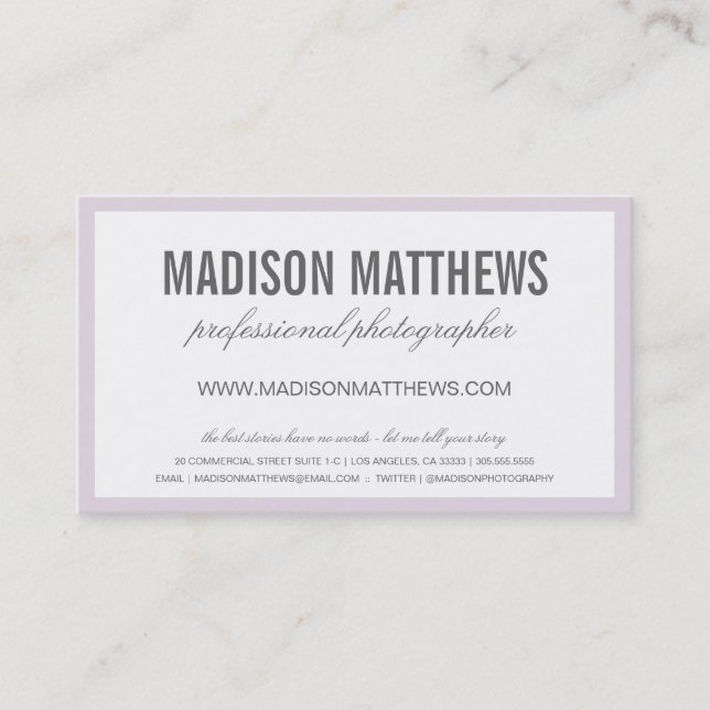 HUMBLE | CARTÕES DE VISITAS (Frente)