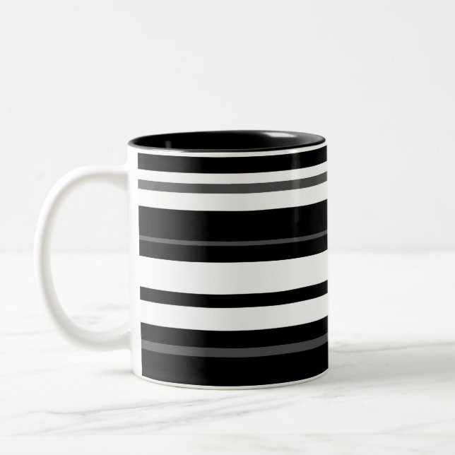 Humbug Stripe caneca de dois tons (Esquerda)