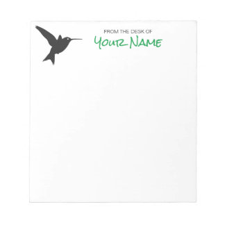 Hummingbird - Bloco de notas personalizado
