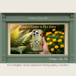 Hummingbird | Floral Phone Case Mother's Day