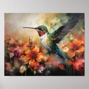 Hummingbird Pintura Impressão