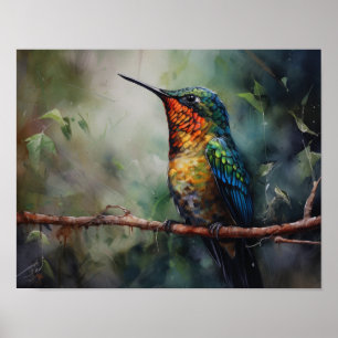 Hummingbird Pintura Impressão