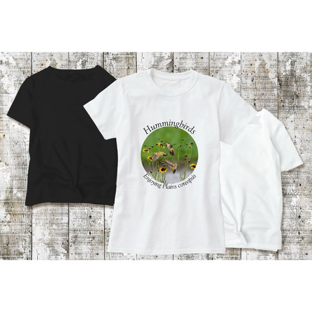 Hummingbird T-Shirt Plains Coreopsis (Criador carregado)