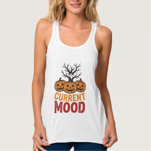 Humor Atual Abóbora de Halloween Camisa Vintage De