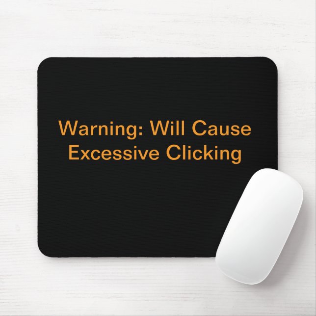 humor de escritório mousepad engraçado (Com mouse)