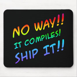 Humor de programação Mousepad