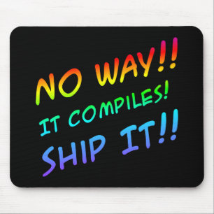 Humor de programação Mousepad