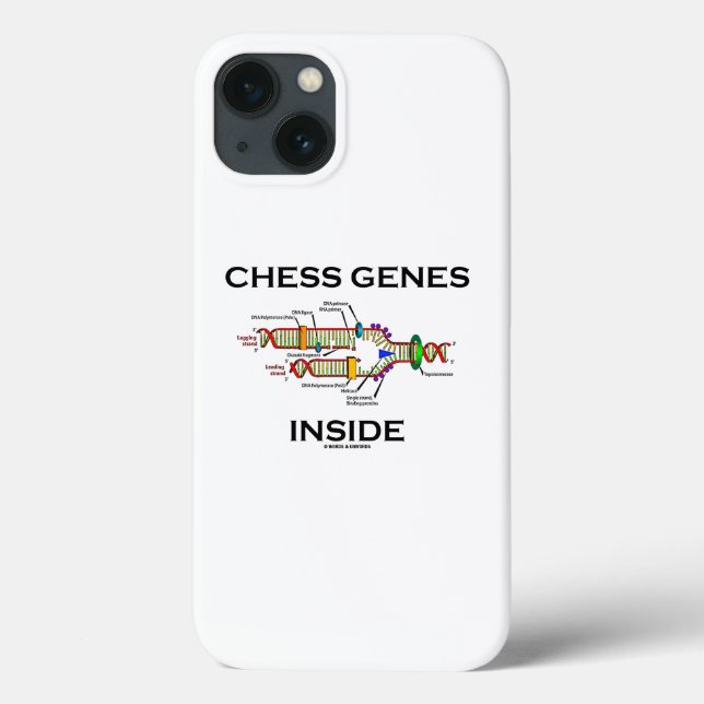 Humor de Replicação de DNA Dentro do Chess Genes (Verso)