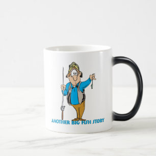 Humor engraçado da pesca da caneca da pesca que