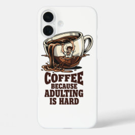 Humor Relacionável de Adulto Amante de Café
