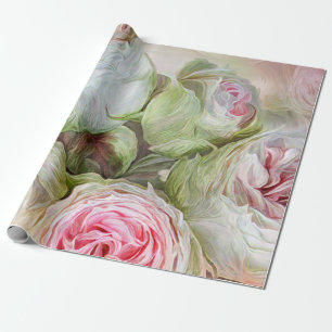 Humores cor-de-rosa - papel de embrulho da arte da