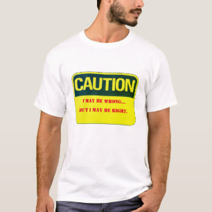 Humorístico Considere-Me Uma Camiseta De Mente Ab