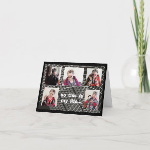 Humorístico Então este é o Cartão de Saudação de V