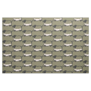 Humorous Pig Year 2019 Choose Color 3 Tecido