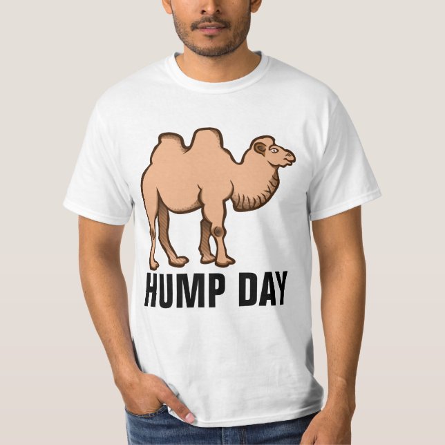 HUMP DAY, T-shirts engraçadas (Frente)