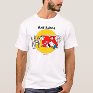 Humpty engraçado Dumpty rachado - t-shirt