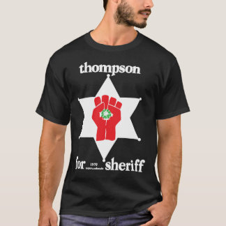 Hunter S Thompson Para Sheriff Essencial T-Shirt