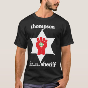 Hunter S Thompson Para Sheriff Essencial T-Shirt