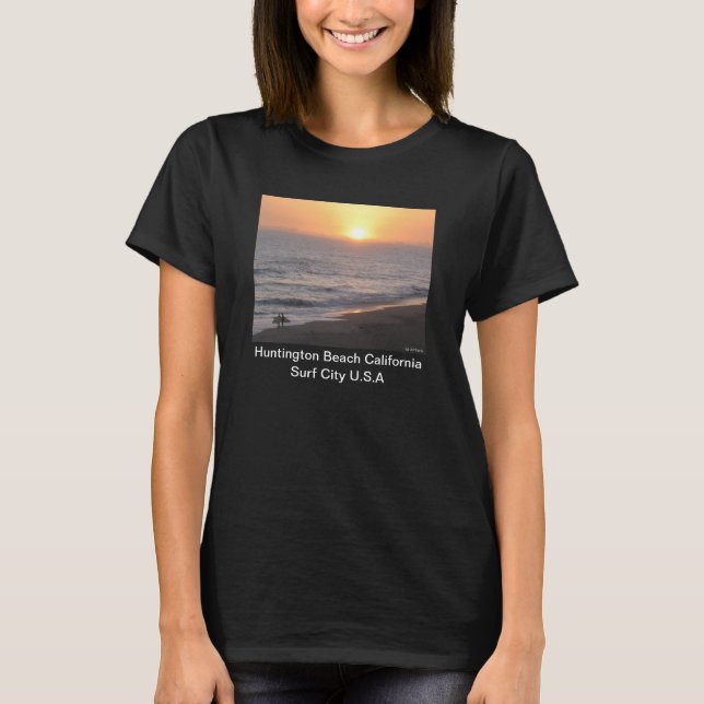 Huntington Beach "Surf City" T-Shirt (Frente)