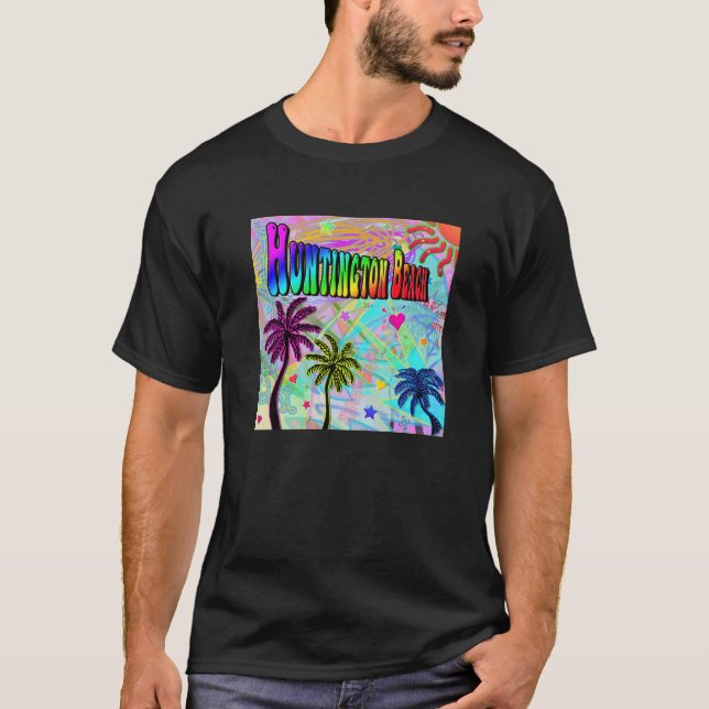Huntington Beach Vivid Romance T-Shirt (Frente)