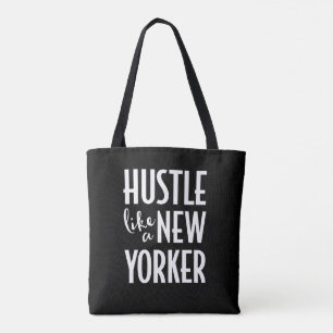 Hustle como uma bolsa de toalha da New Yorker