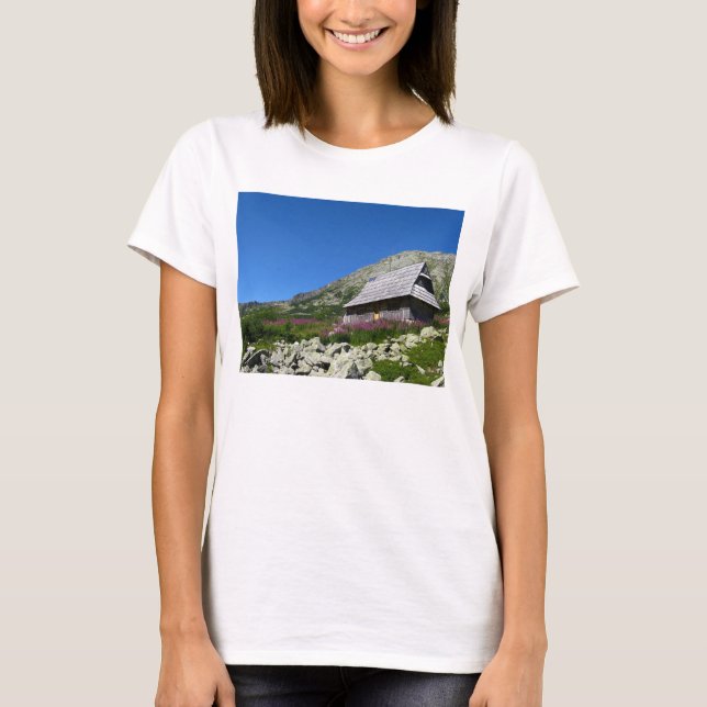 Hut no Vale dos Cinco Ponds, Tatras T-Shirt (Frente)