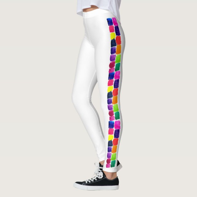 HWJ Leggings coloridas (Esquerda)