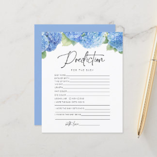 Hydrangea Blue Predição Para Jogos Chás de fraldas