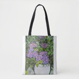 Hydrangea Flower Tote Bag