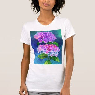 Hydrangea Flowers T-Shirt Drake