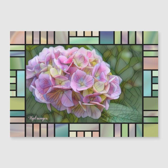 Hydrangea [Magnet Card] (Frente)