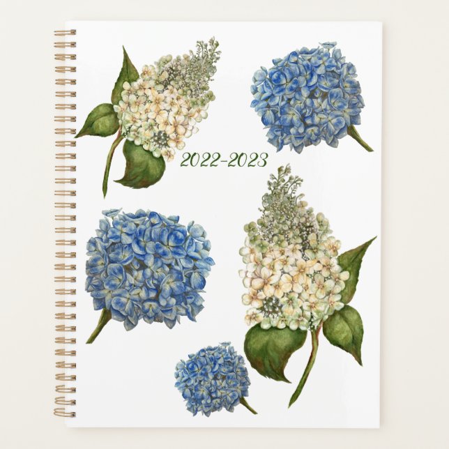 Hydrangea - Planejador Anual (Frente)