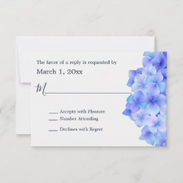 Hydrangea RSVP Azul