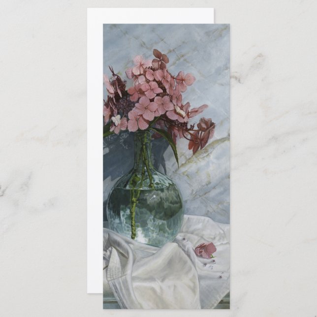 Hydrangeas in Sea Glass  (Frente/Verso)