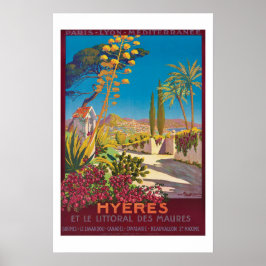 Hyères France Poster de viagens