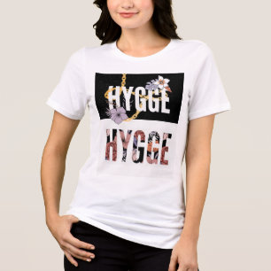 HYGGE Floral T-Shirt - Estética Nórdica Cozy com