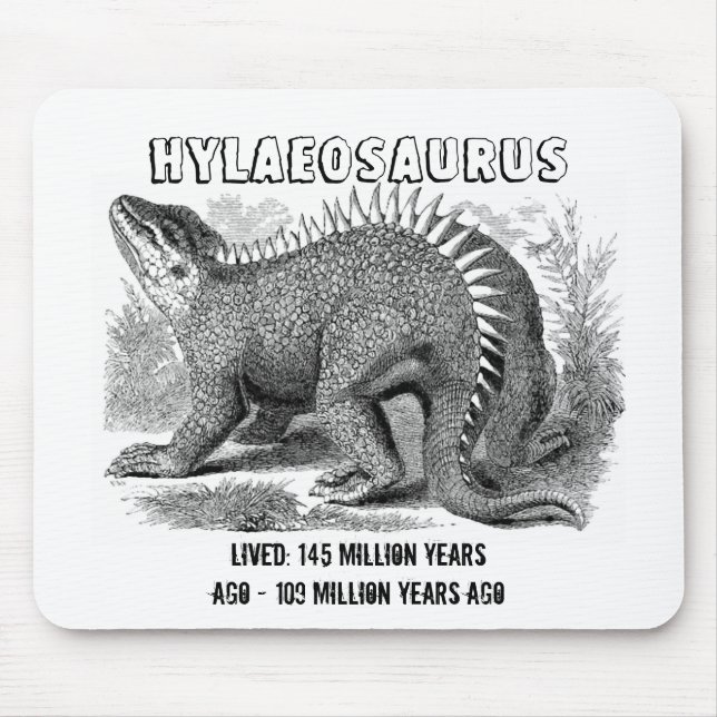 Hylaeosaurus Dinosaur Mousepad (Frente)