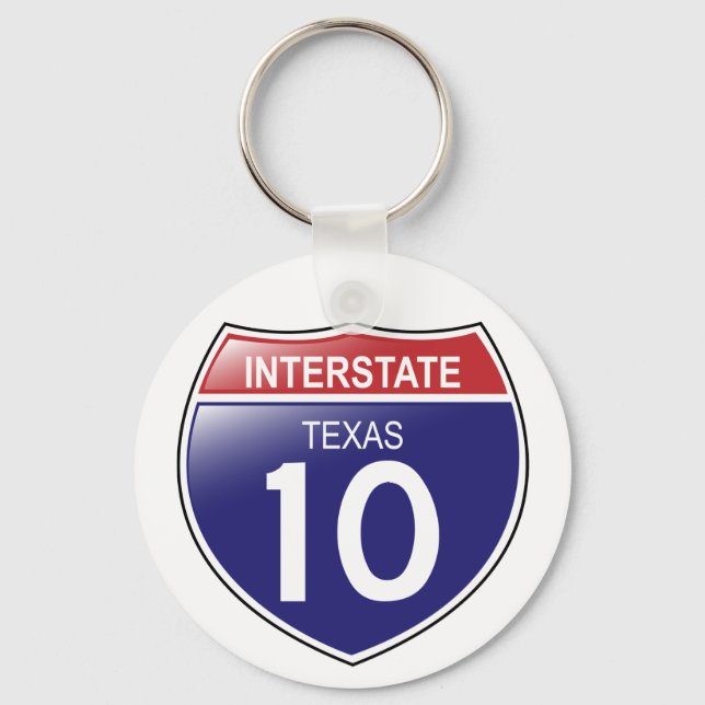 I-10 Chaveiro do Texas (Frente)