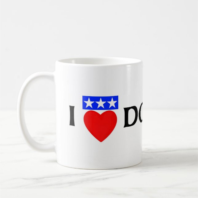 I <3 caneca DOUGLAS (Esquerda)