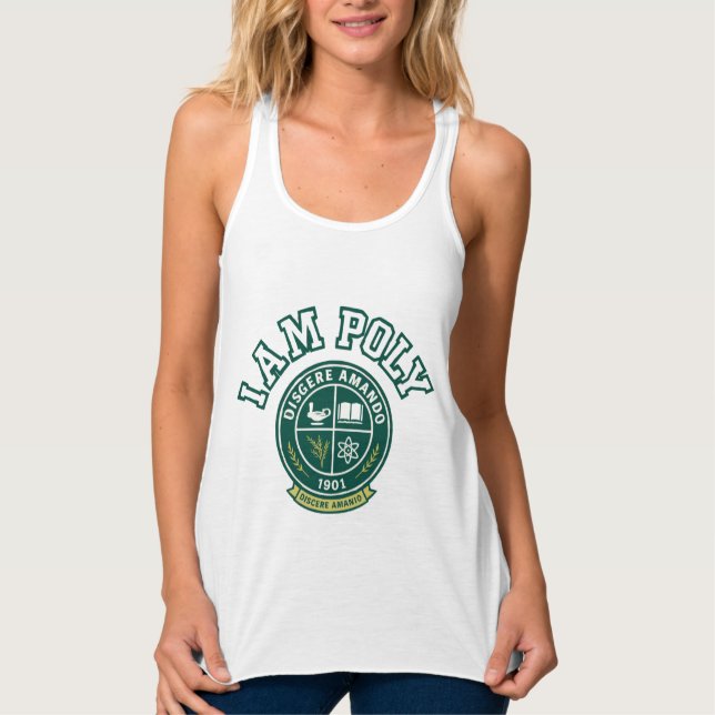 I AM POLY Tank Top (Frente)