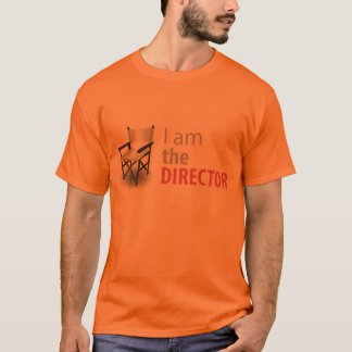 I am the Director Camiseta Clara de Cinema