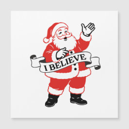 I Believe in Santa - Vintage Art