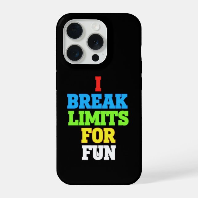 I break limits for fun (Verso)