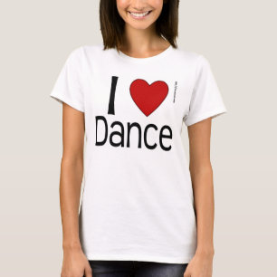 I Camisa de dança cardíaca