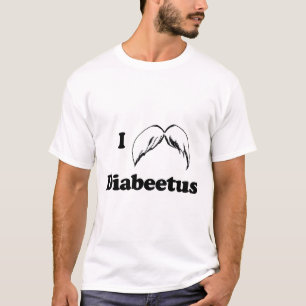 I Diabeto cardíaco - Camisa de amor de diabetes b